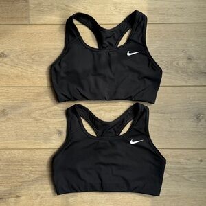 Nike Charcoal Dri-FIT Sports Bra